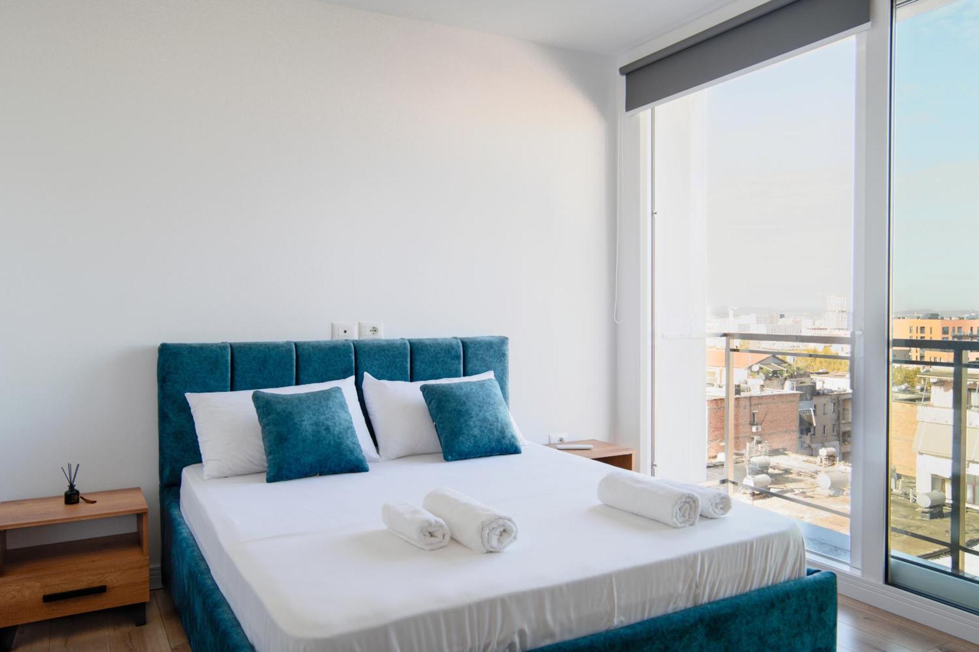 Urban Serenity City Skyline View Apartment 1 Tirana Exterior foto