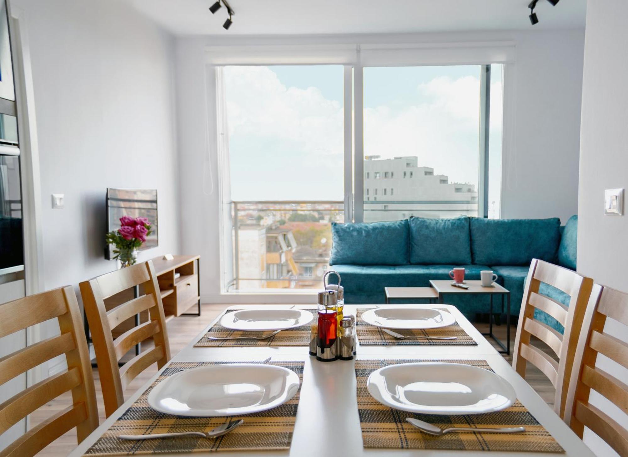 Urban Serenity City Skyline View Apartment 1 Tirana Exterior foto